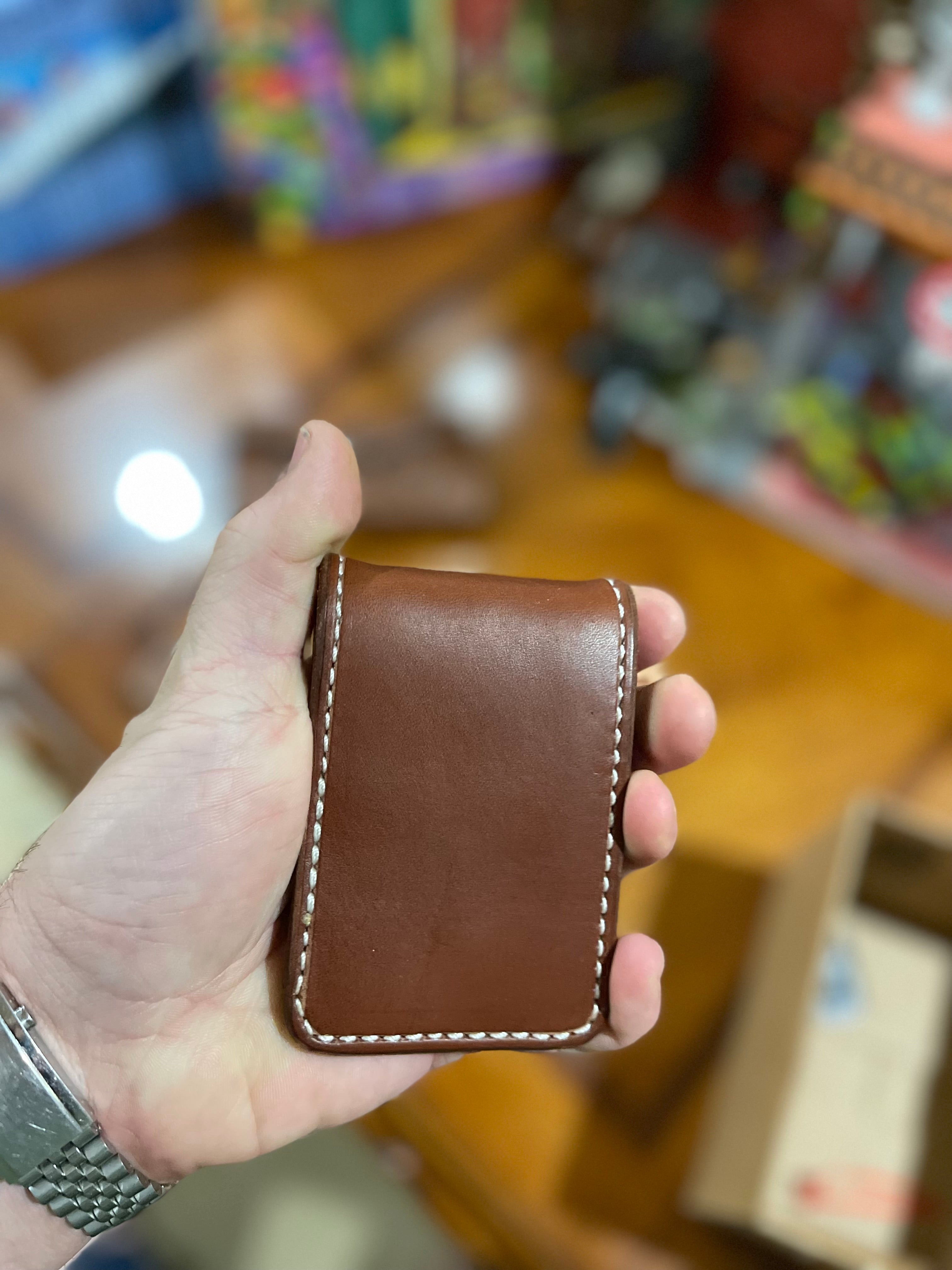 Slim Henry Wallet - W&C w/ LV pockets.