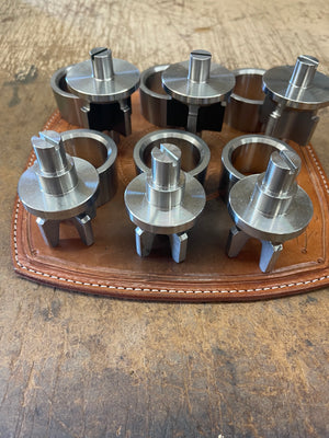 Stainless Steel Wing Guided Valves and seats for a 3364 GASO and 3211 GASO Small Suction valve assy. 